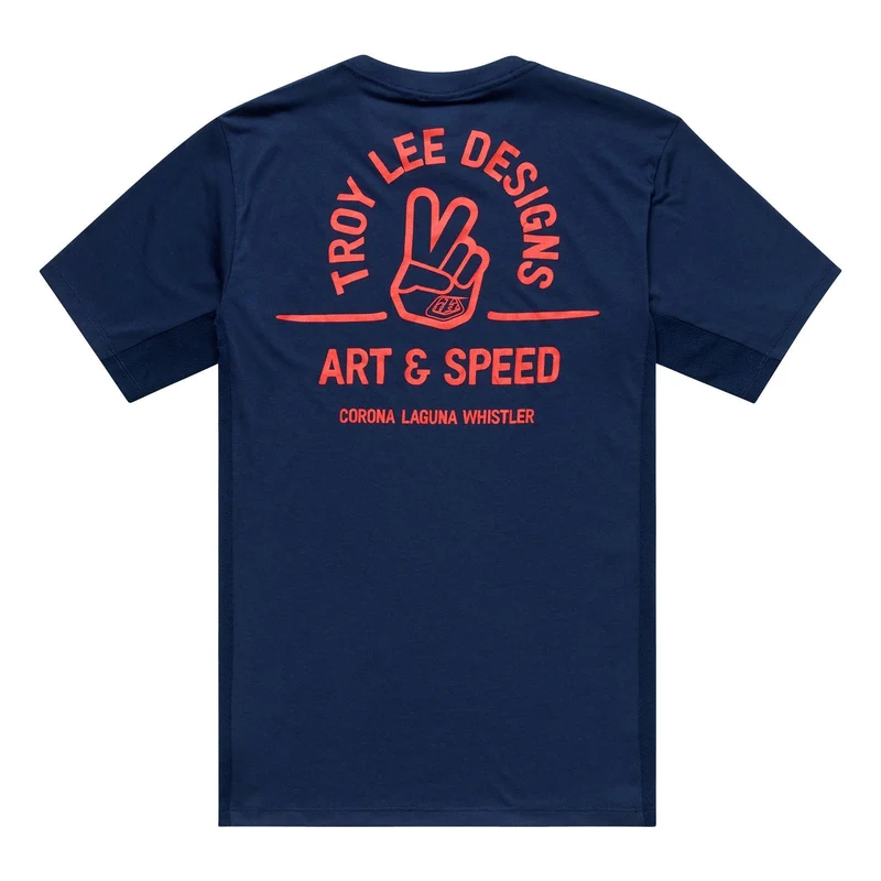 Skyline Short Sleeve Ride Tee Locals Midnight
