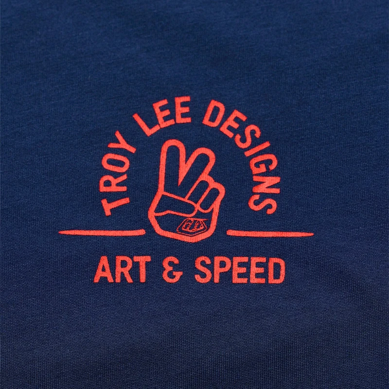 Skyline Short Sleeve Ride Tee Locals Midnight