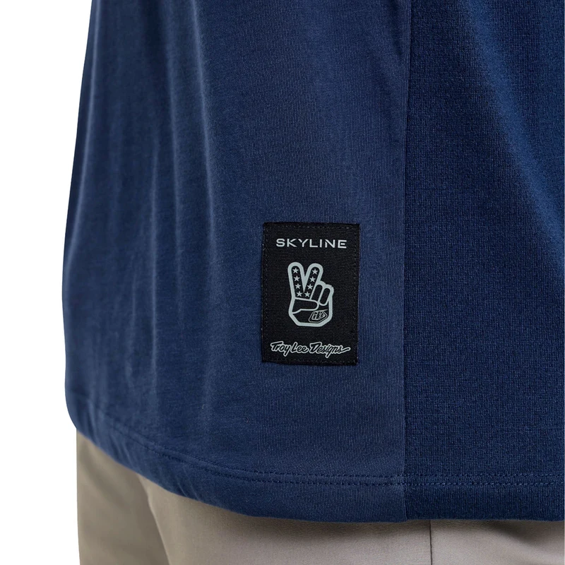 Skyline Short Sleeve Ride Tee Locals Midnight
