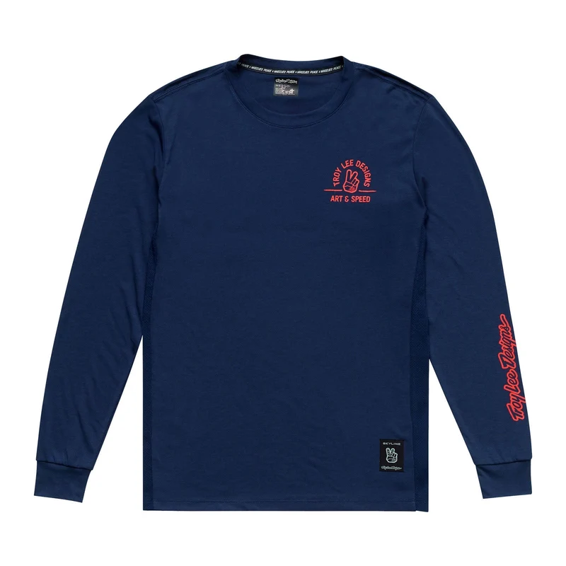 Skyline Long Sleeve Ride Tee Locals Midnight