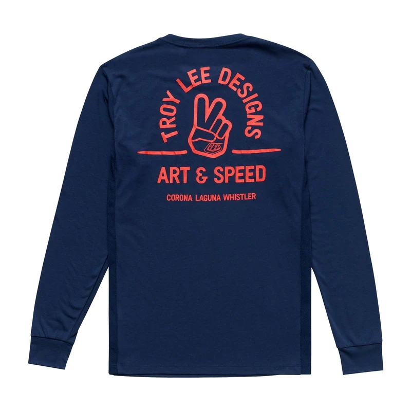 Skyline Long Sleeve Ride Tee Locals Midnight