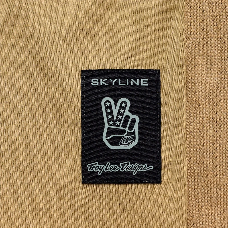 Skyline Long Sleeve Ride Tee Scrubbed Timber
