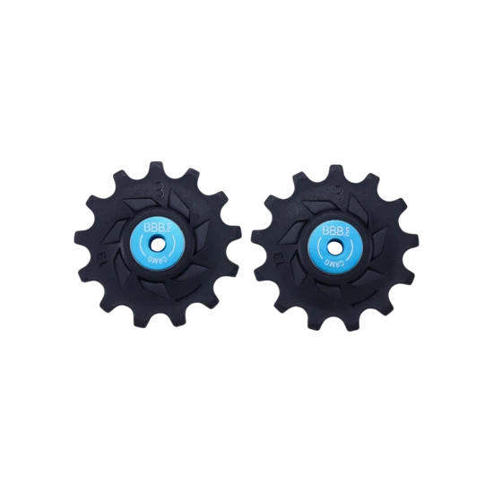 BDP-09 derailleurwieltjes RollerBoys 13T-13T comp. Shim. MTB noir 13T-13T
