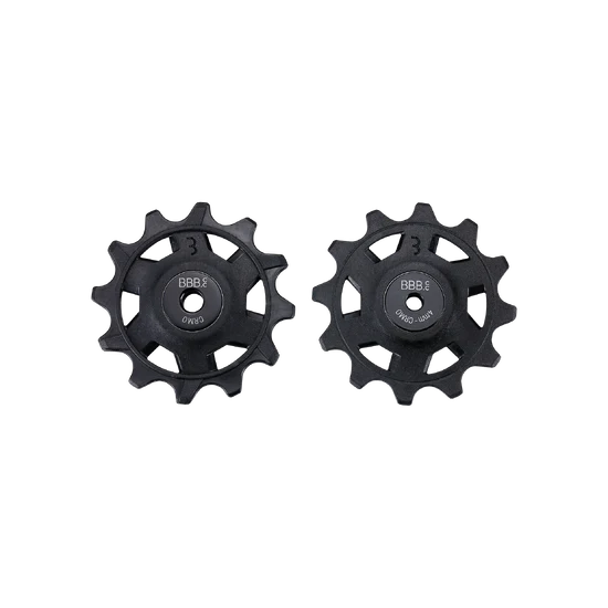 BDP-10 derailleur pulleys RollerBoys 12T-12T comp. SRAM Road noir 12T-12T