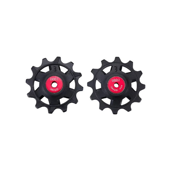 BDP-20 derailleur pulleys RollerBoys 12T-12T ceramic comp. SRAM Road noir 12T-12T
