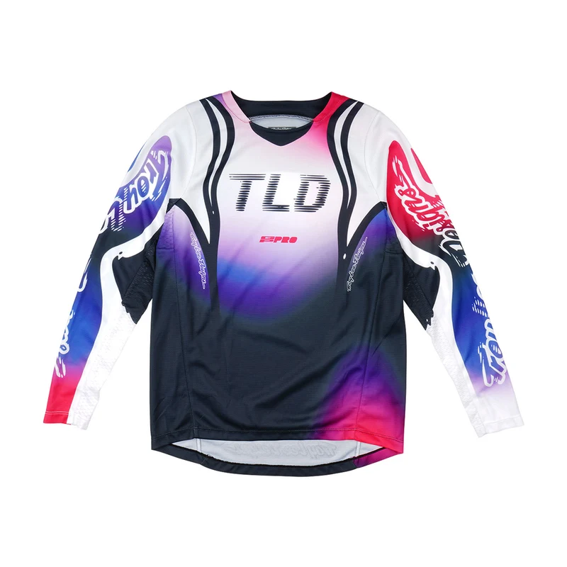 Youth GP Pro Jersey Drip Black / Purple