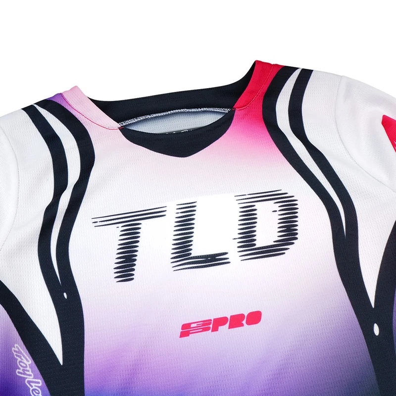 Youth GP Pro Jersey Drip Black / Purple