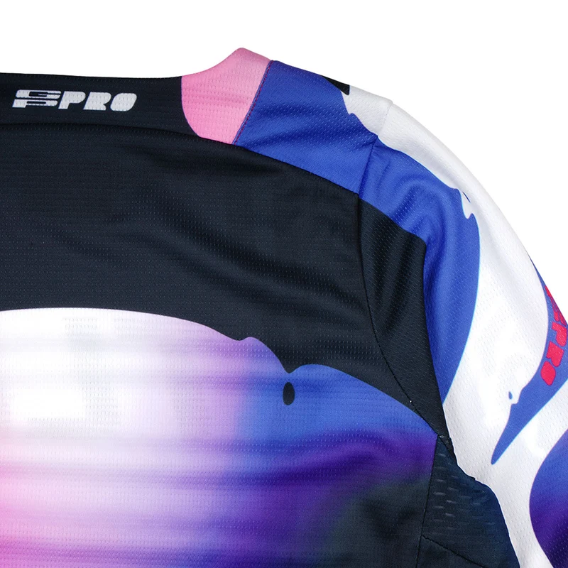 Youth GP Pro Jersey Drip Black / Purple