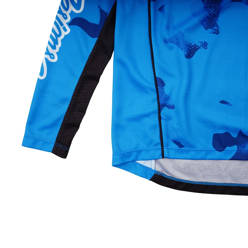 Youth GP Pro Jersey Blotted Bright Blue