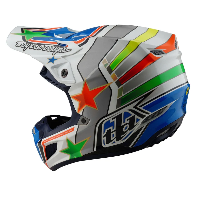 SE5 Composite Helmet W/MIPS Rays White / Blue