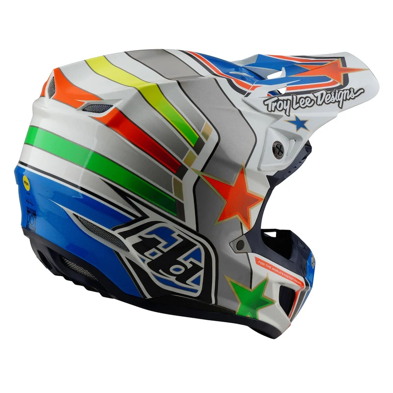 SE5 Composite Helmet W/MIPS Rays White / Blue