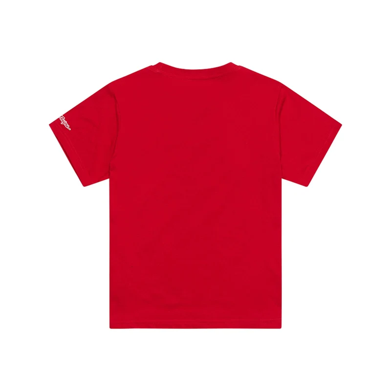 Youth Short Sleeve Tee Badge Team Red