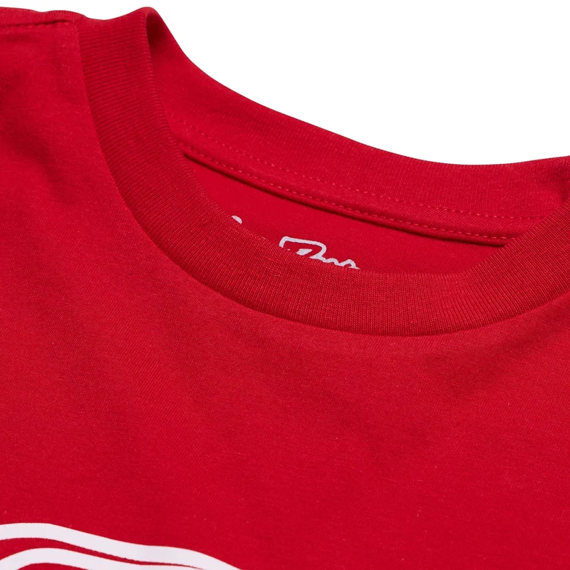 Youth Short Sleeve Tee Badge Team Red