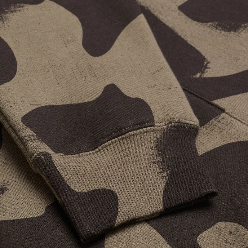 Pullover Hoodie Signature Olive Camo