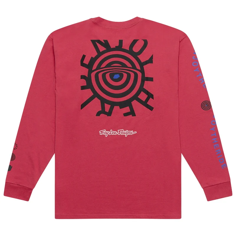 Long Sleeve Tee Enjoy Fuchsia