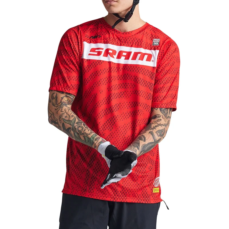 Skyline Air SS Jersey SRAM Roots Fiery Red