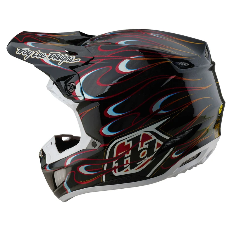 SE5 Carbon Helmet W/MIPS Torched Black / Red