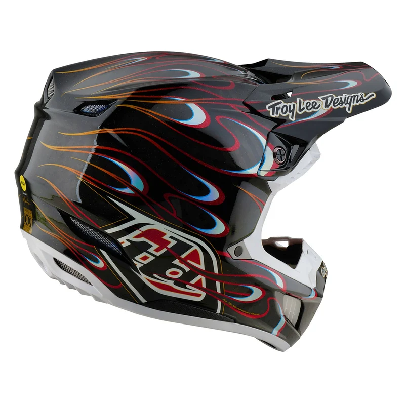 SE5 Carbon Helmet W/MIPS Torched Black / Red