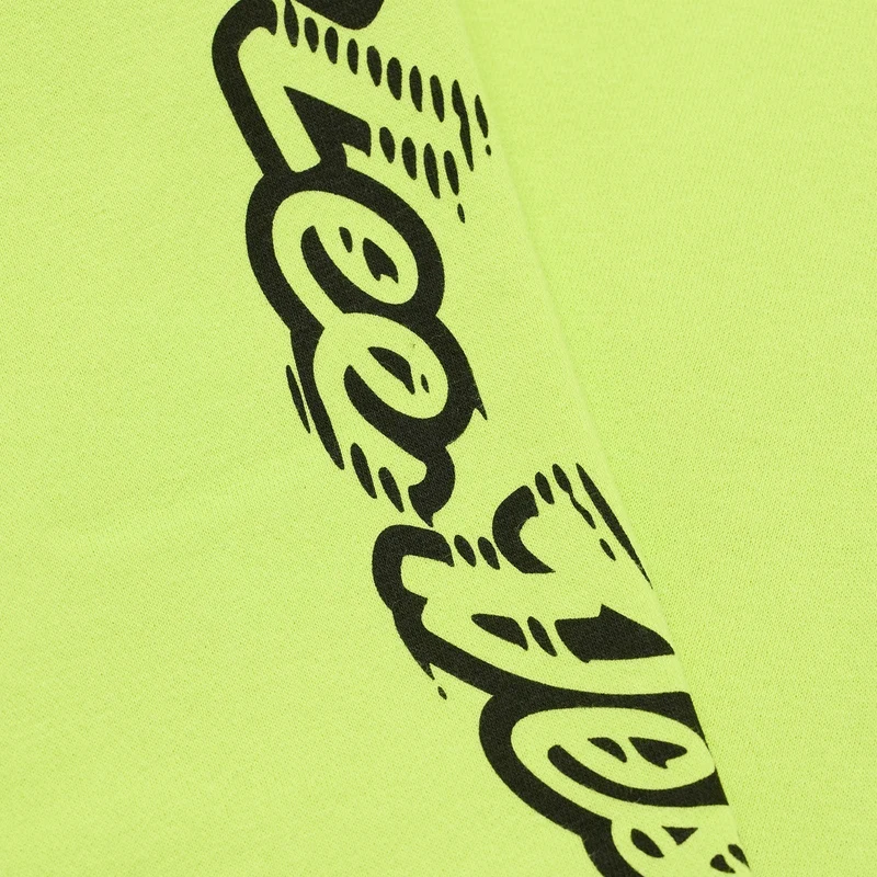 Youth Pullover Peace Out Glo Yellow