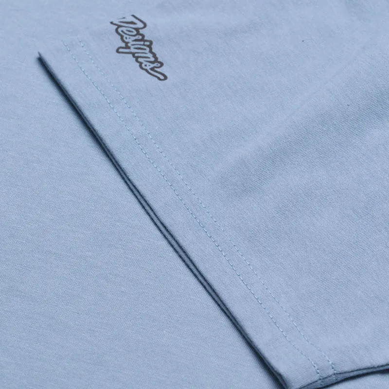 Short Sleeve Tee Peace Out Smoke Blue