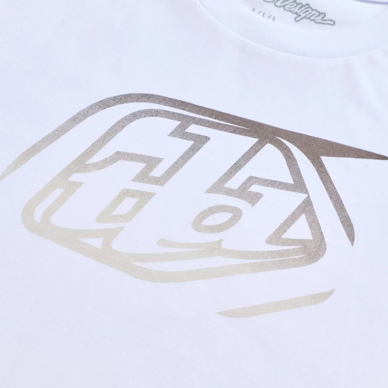 Short Sleeve Tee Badge White