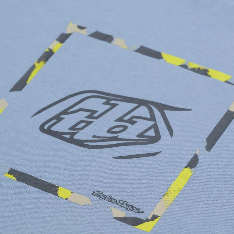 Short Sleeve Tee Velocity Smoke Blue