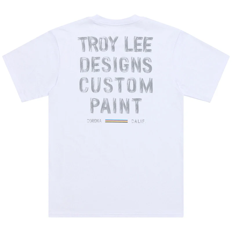 Short Sleeve Tee Paint Shop White