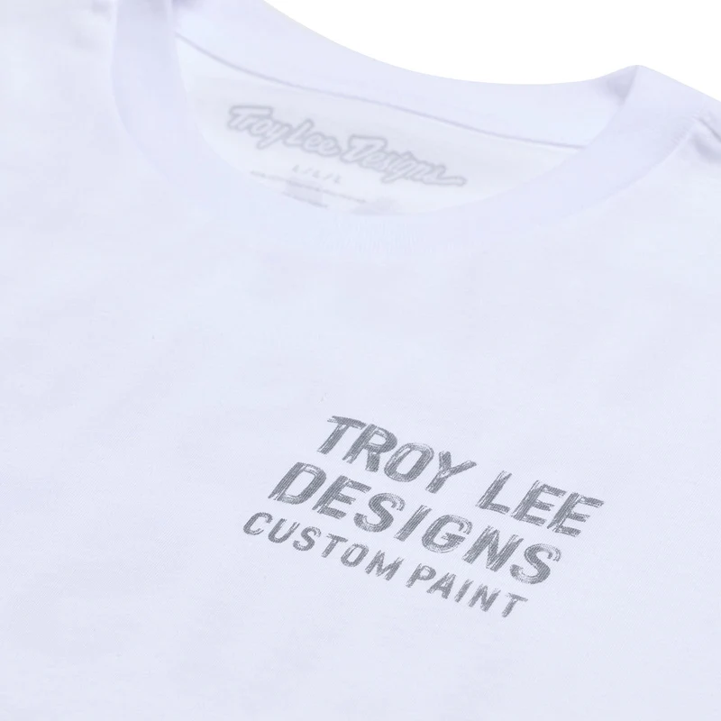 Short Sleeve Tee Paint Shop White