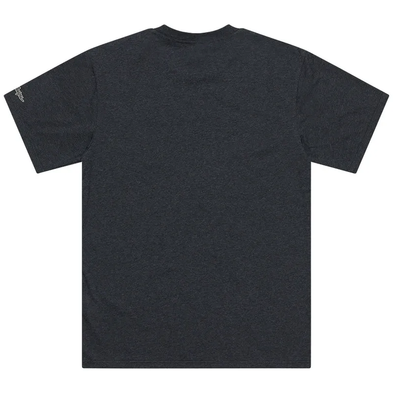 Short Sleeve Tee Fade Out Black Heather