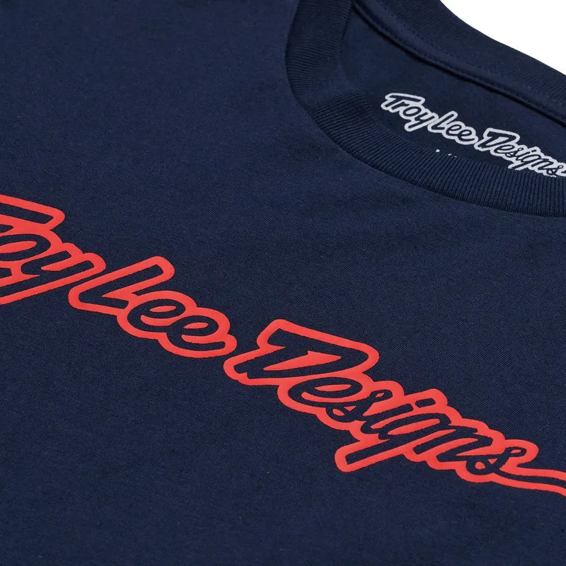 Long Sleeve Tee Signature Navy