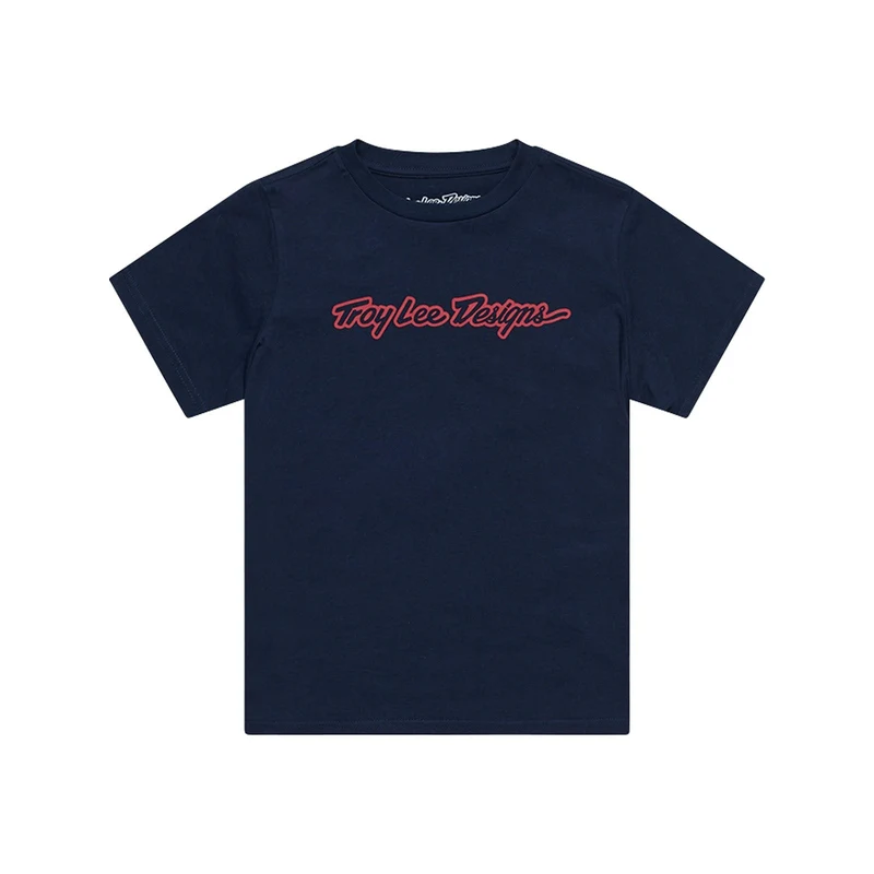 Youth Short Sleeve Tee Signature Navy