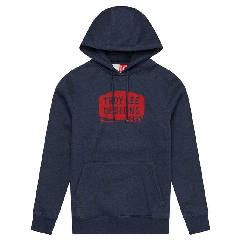 Pullover Hoodie Stamp Navy Heather