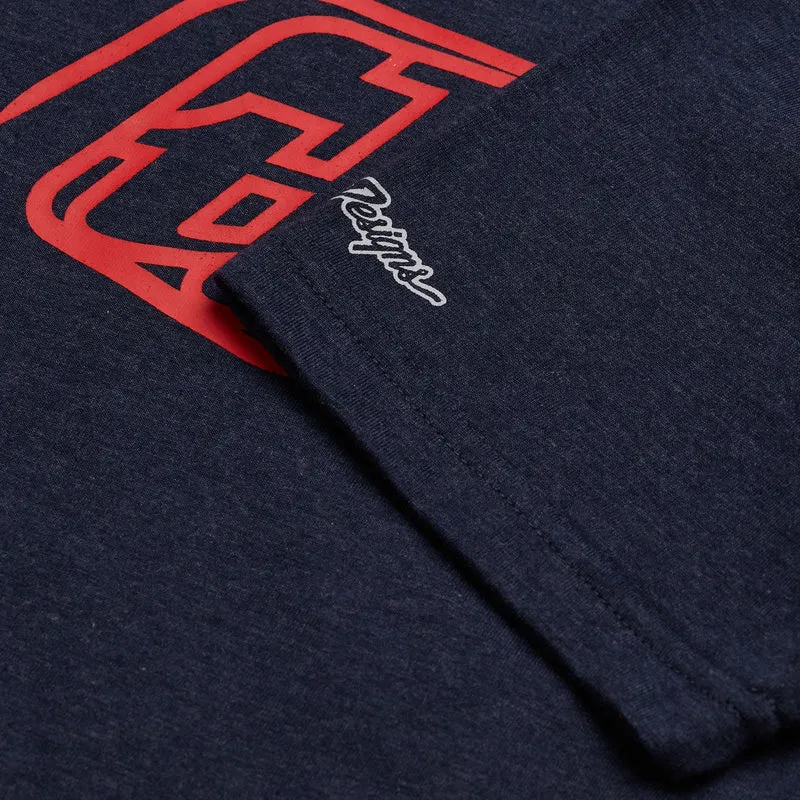 Youth Short Sleeve Tee Badge Navy Heather