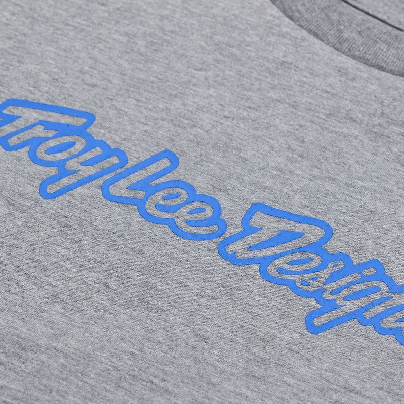 Womens Short Sleeve Tee Signature Grey Heather