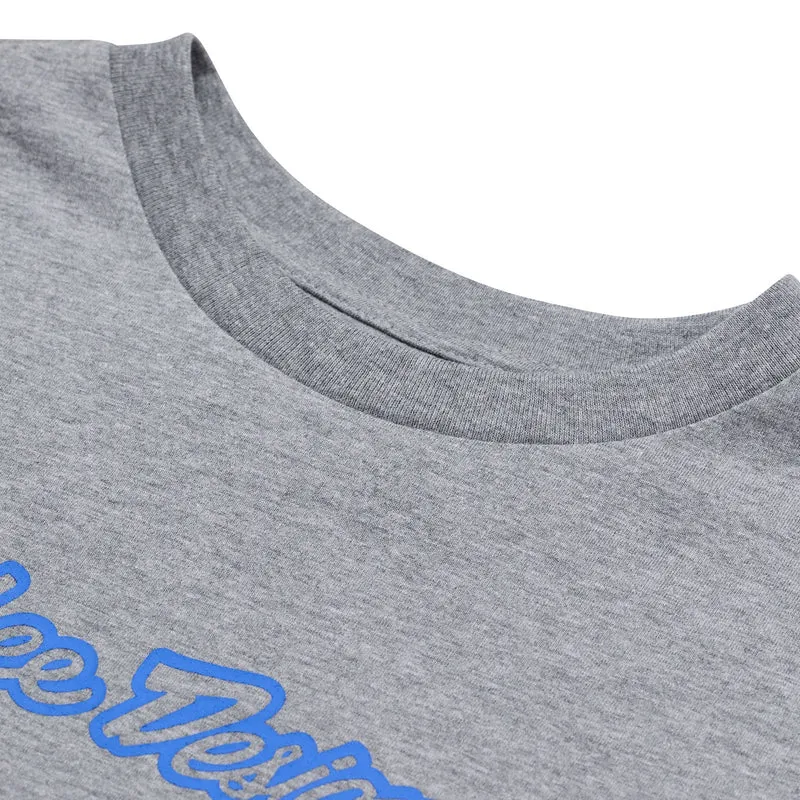 Womens Short Sleeve Tee Signature Grey Heather