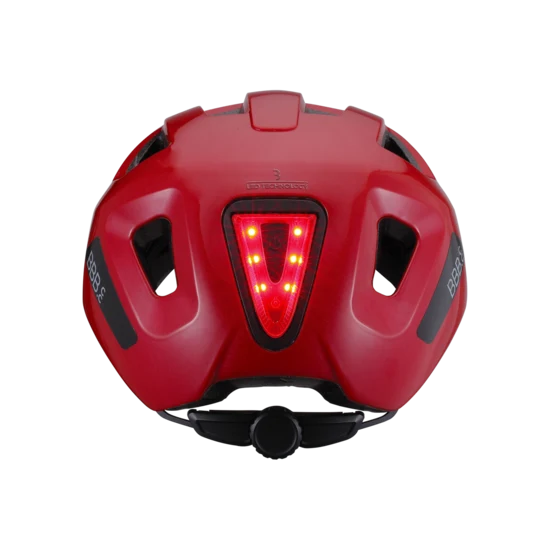 casque Sonar rouge brillant
