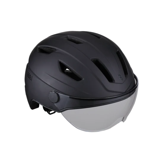 helm Move faceshield transparent noir mat