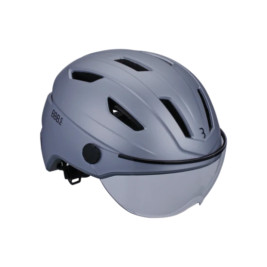 casque Move faceshield transparent gris mat