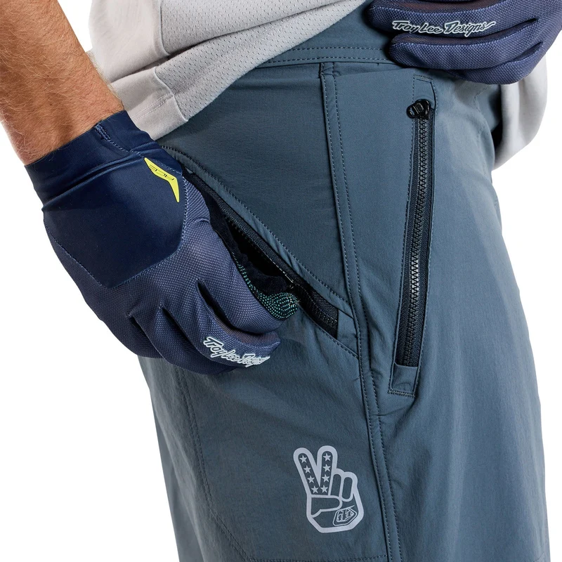 Skyline Short W/liner Mono Steel Blue