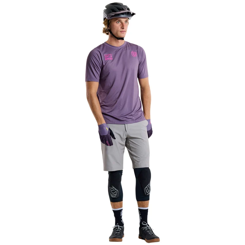 Skyline SS Jersey Radioscape Deep Purp