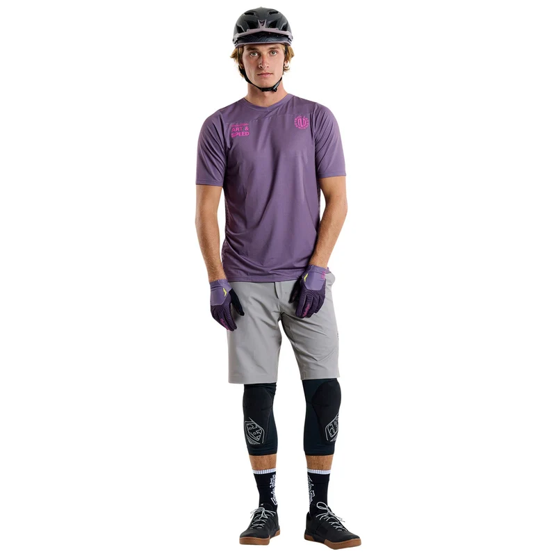 Skyline SS Jersey Radioscape Deep Purp