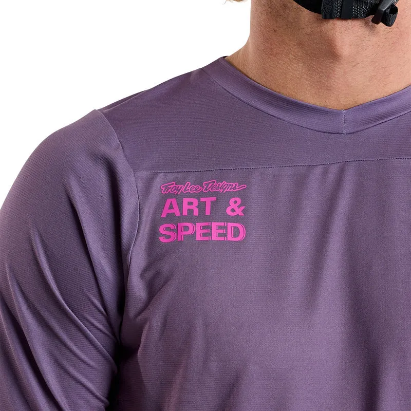 Skyline SS Jersey Radioscape Deep Purp