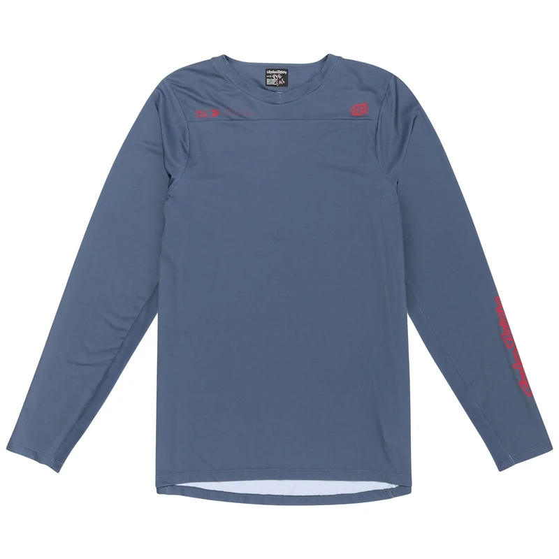 Skyline LS Jersey Mono Steel Blue