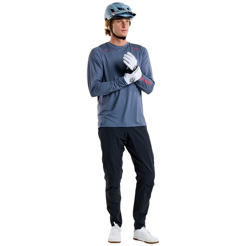 Skyline LS Jersey Mono Steel Blue