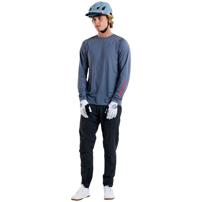 Skyline LS Jersey Mono Steel Blue