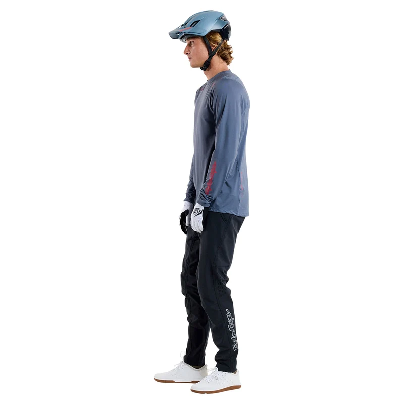 Skyline LS Jersey Mono Steel Blue