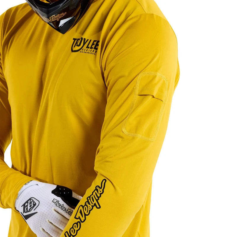 Ruckus Long Sleeve Ride Tee Eyez Safron