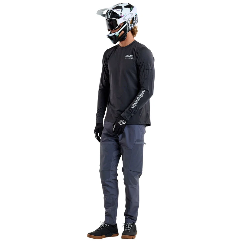 Ruckus Long Sleeve Ride Tee Factory Carbon