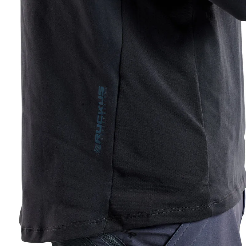 Ruckus Long Sleeve Ride Tee Factory Carbon
