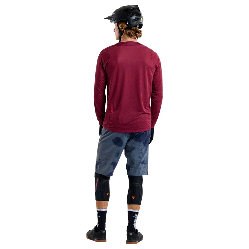 Skyline Air LS Jersey Mono Oxblood